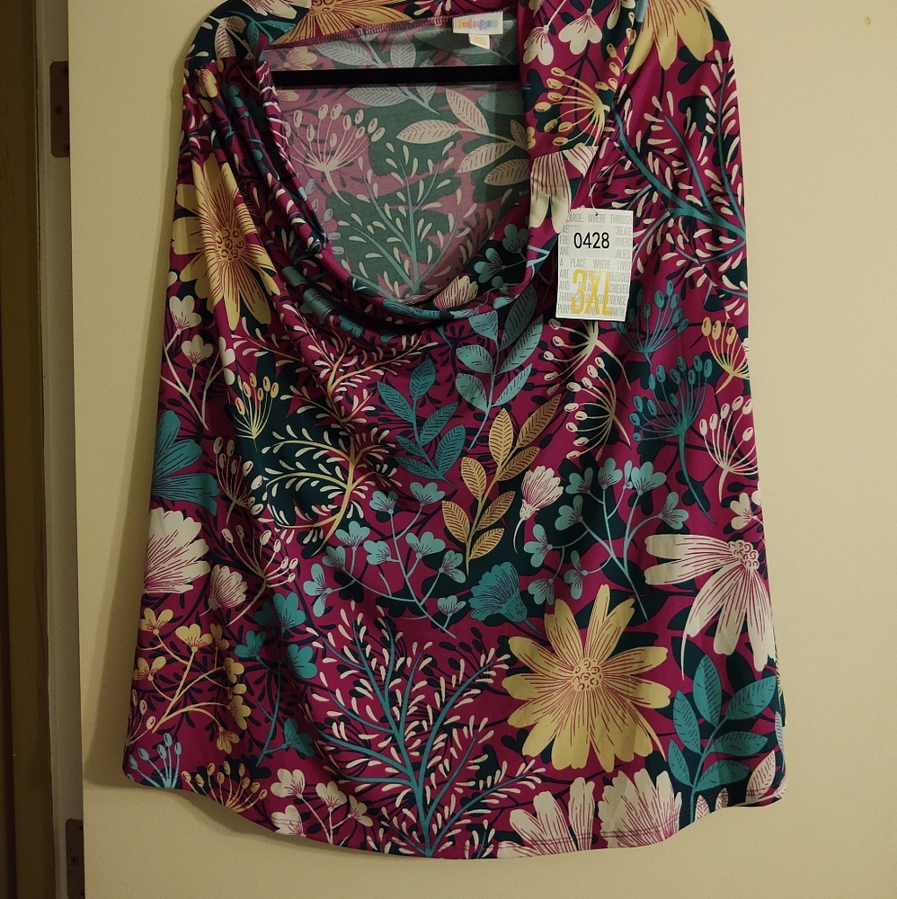 LulaRoe 3XL Azure Skirt